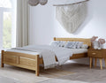 Miela Bed — Handcrafted Solid Pine Bed