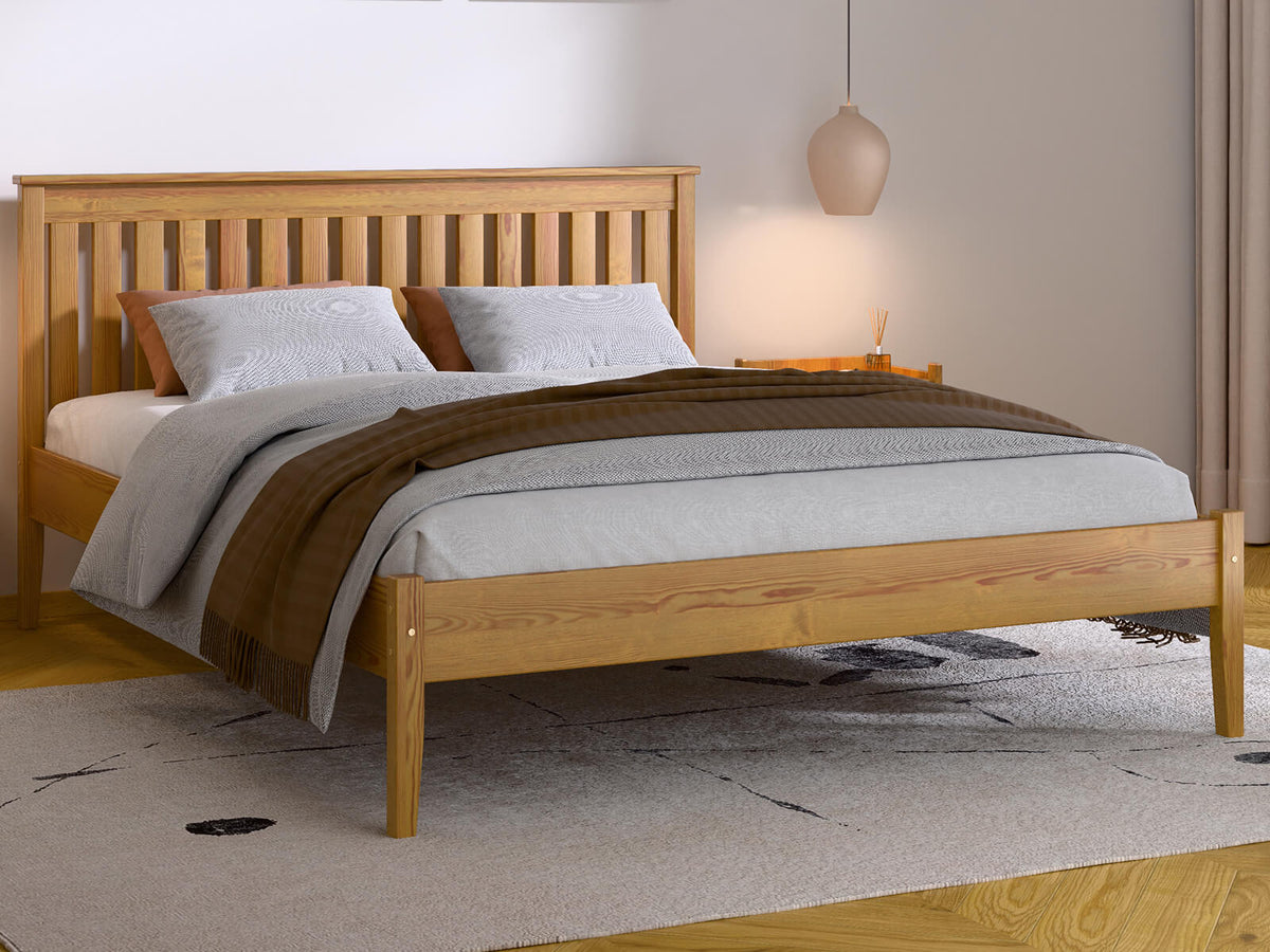 Toscania Bed — Handcrafted Solid Pine Bed