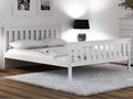 Blanco Shaker Bed — Handcrafted White Pine Bed