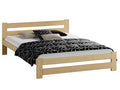 Natura Pine Bed — Handcrafted Solid Pine Bed