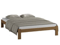 Simpla Oak Bed — Handcrafted Pine Bed without Headboard