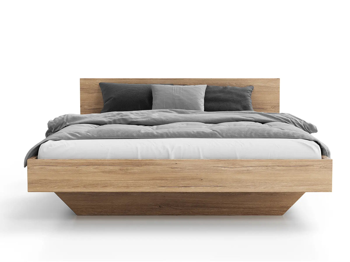 Levito Bed — Handcrafted Floating Oak Bed