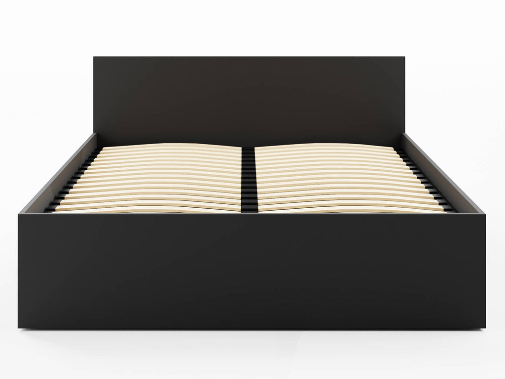 Noco Bed — Handcrafted Black Minimalist Bed
