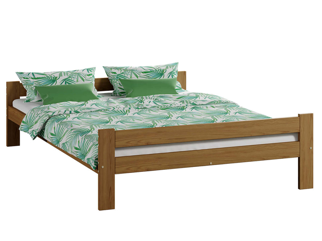 Sana Bed — Handcrafted Solid Pine Bed