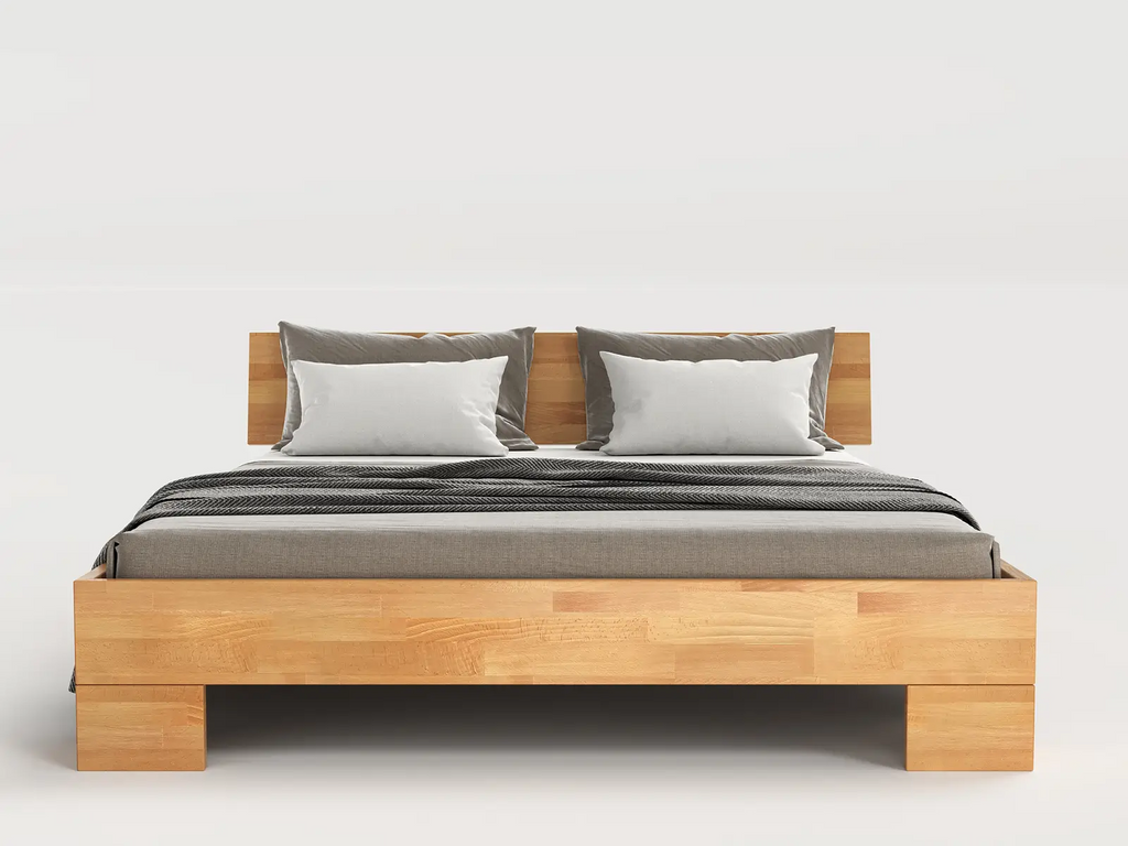 Masywo Bed — Handcrafted Solid Beech Bed