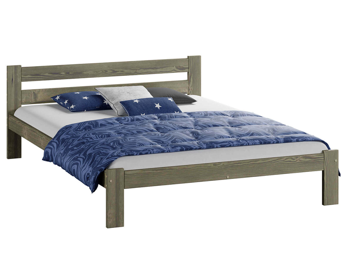 Nebbia Bed — Handcrafted Solid Pine Bed