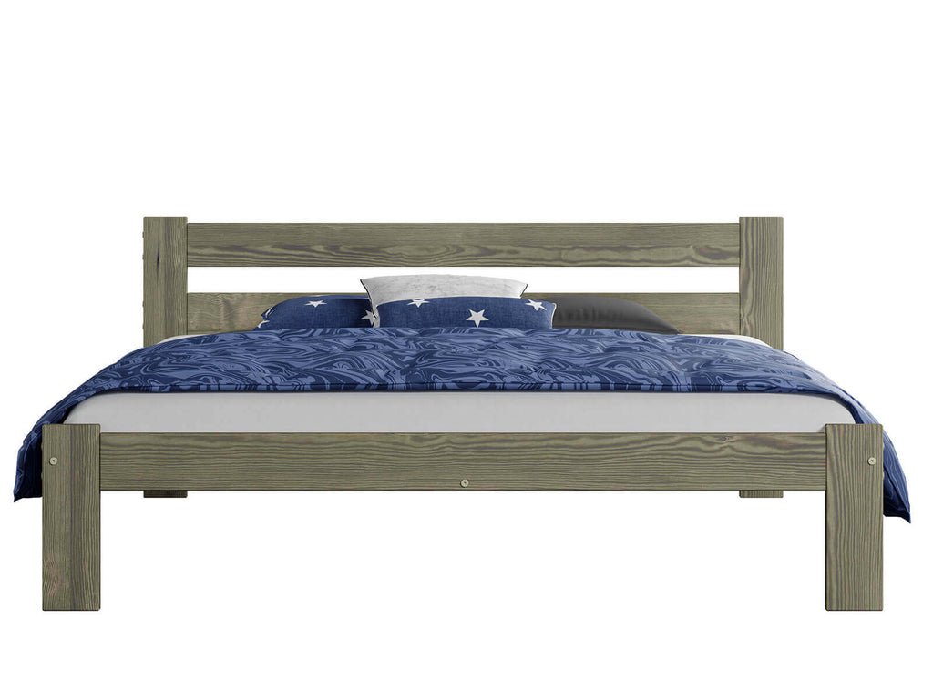 Nebbia Bed — Handcrafted Solid Pine Bed