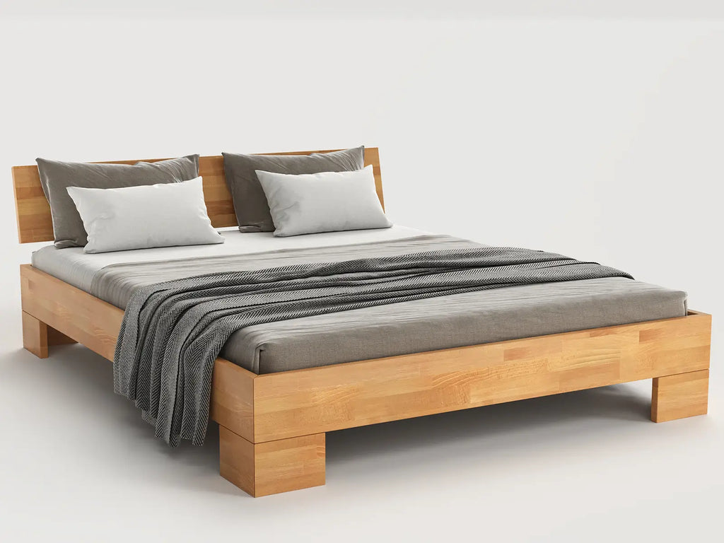 Masywo Bed — Handcrafted Solid Beech Bed