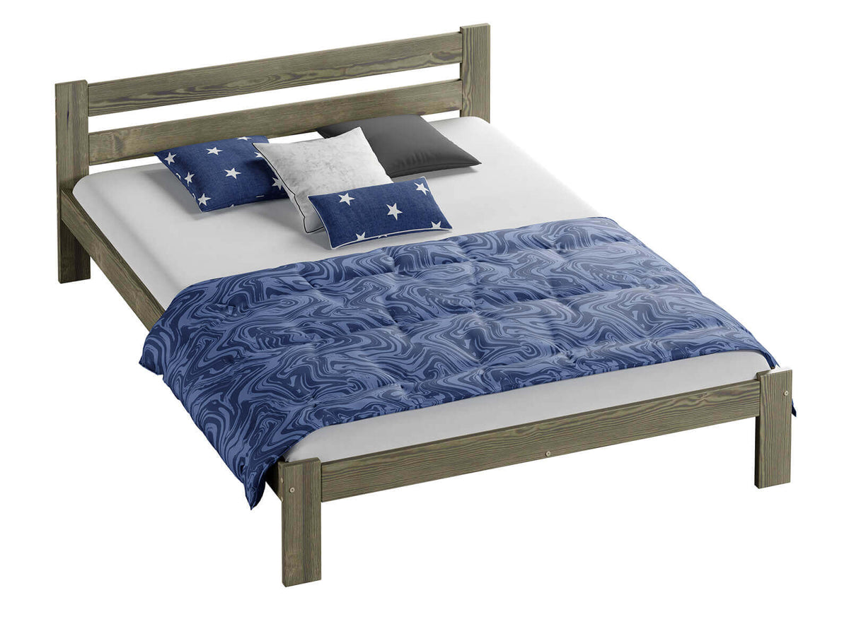 Nebbia Bed — Handcrafted Solid Pine Bed