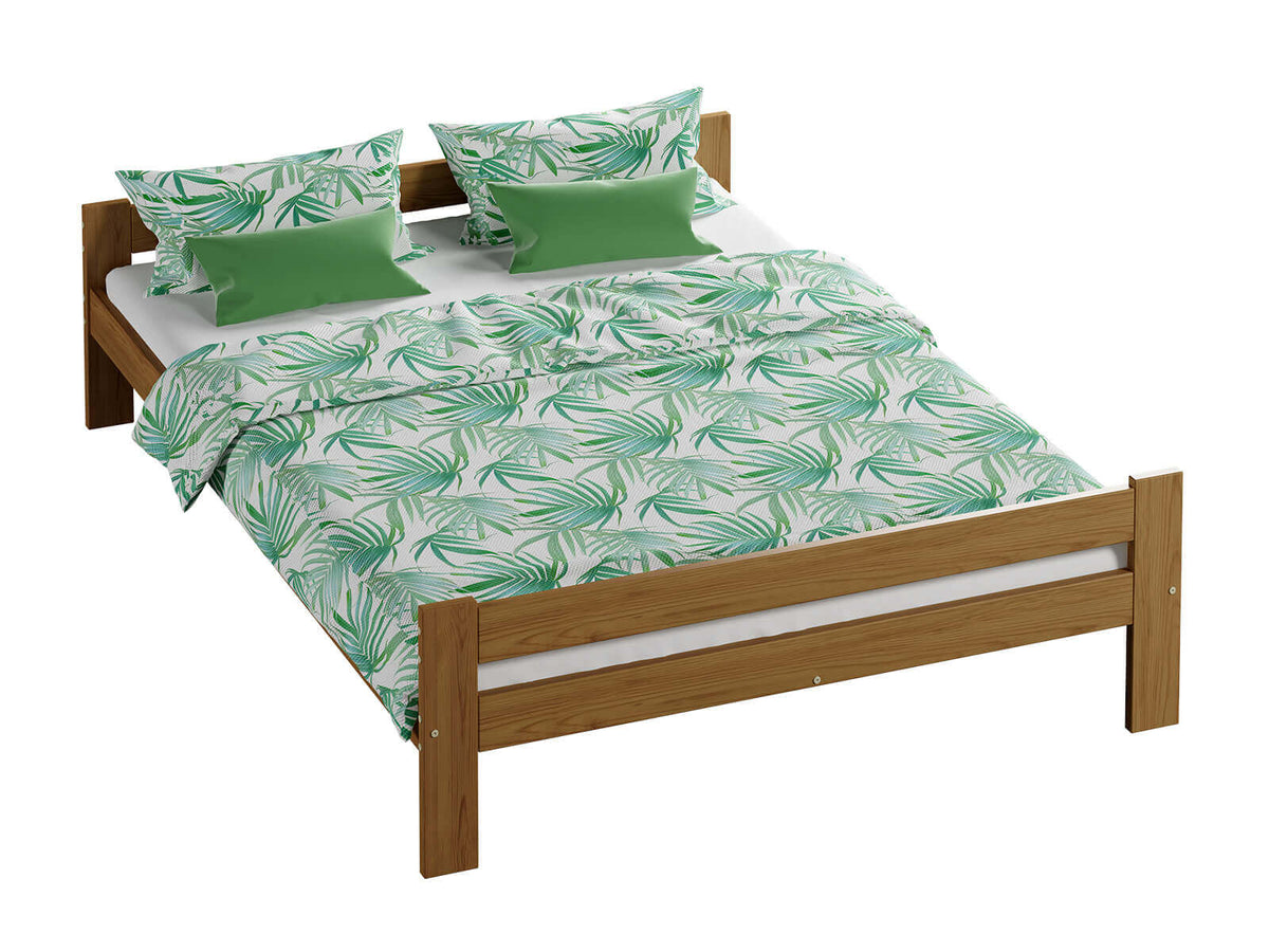 Sana Bed — Handcrafted Solid Pine Bed
